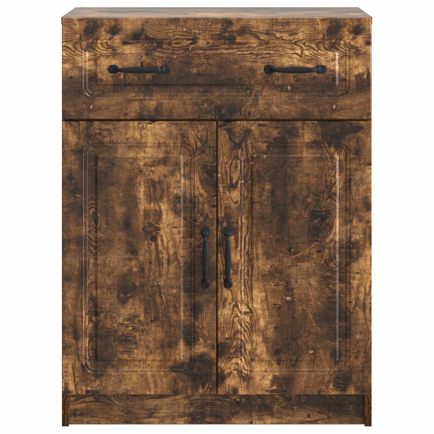 Dressoir met lade Gerookt eiken 66 x 34,5 x 87 cm Bewerkt hout