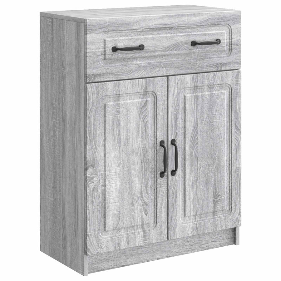 Dressoir met lade Grijs sonoma 66 x 34,5 x 87 cm Bewerkt hout