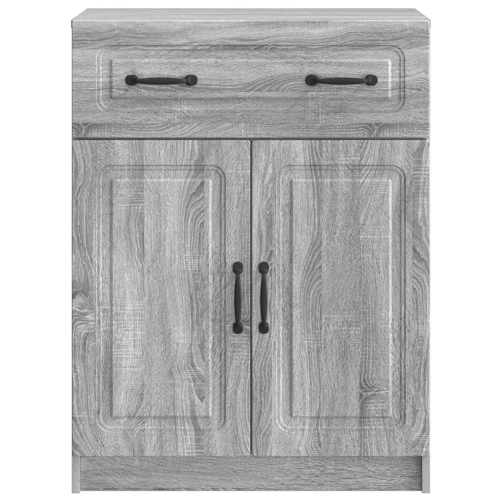 Dressoir met lade Grijs sonoma 66 x 34,5 x 87 cm Bewerkt hout