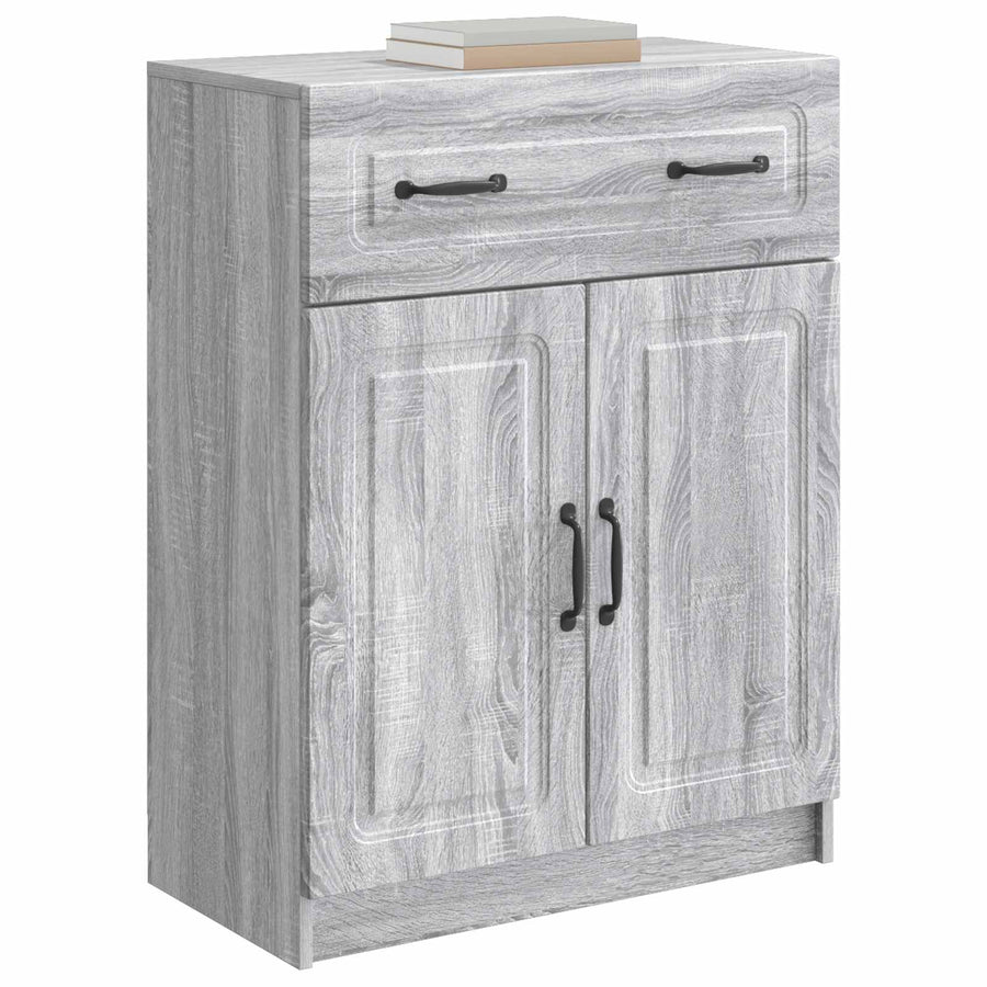 Dressoir met lade Grijs sonoma 66 x 34,5 x 87 cm Bewerkt hout