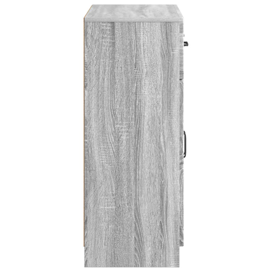 Dressoir met lade Grijs sonoma 66 x 34,5 x 87 cm Bewerkt hout