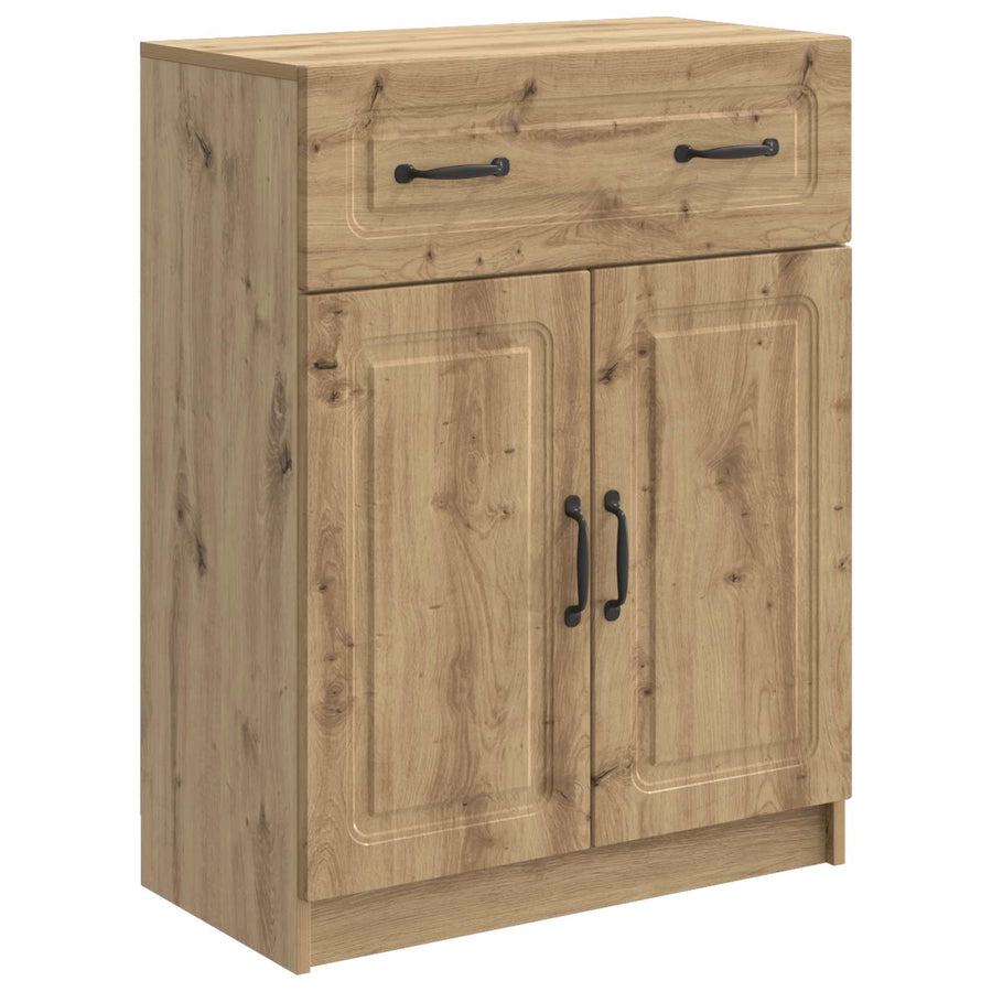 Dressoir Artisanaal eiken 66 x 34,5 x 87 cm Bewerkt hout