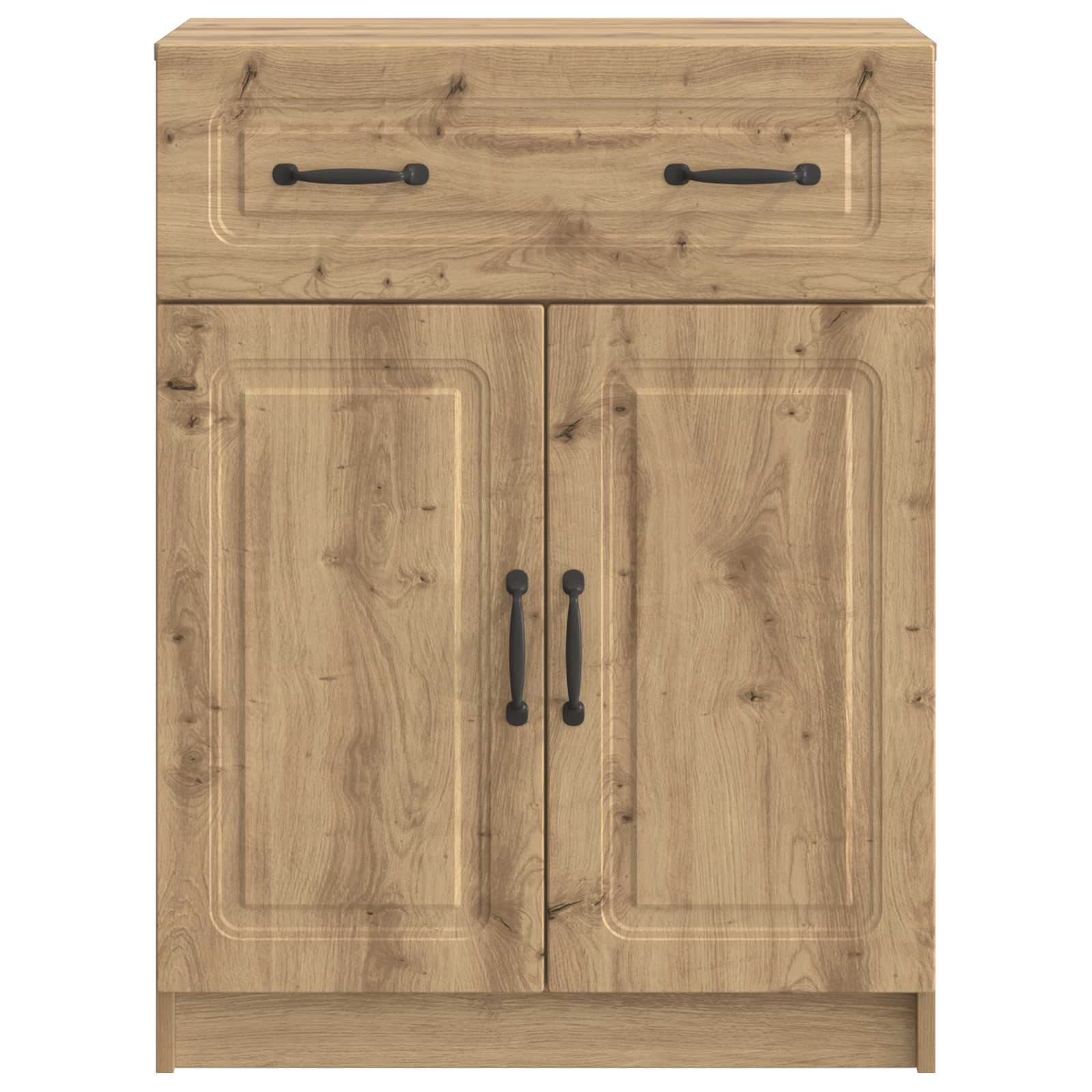 Dressoir Artisanaal eiken 66 x 34,5 x 87 cm Bewerkt hout