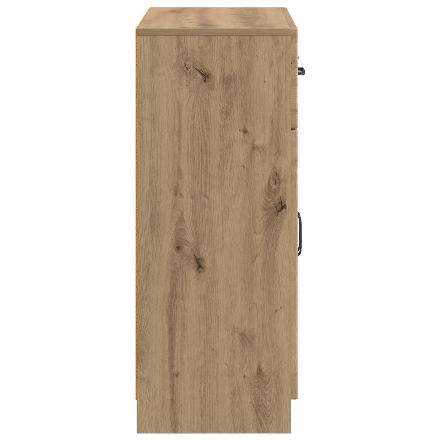Dressoir Artisanaal eiken 66 x 34,5 x 87 cm Bewerkt hout