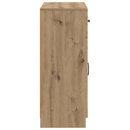 Dressoir Artisanaal eiken 66 x 34,5 x 87 cm Bewerkt hout