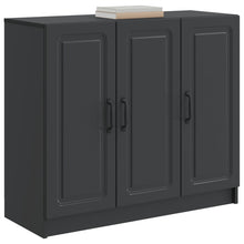 Dressoir Zwart 89 x 34,5 x 77 cm Bewerkt hout