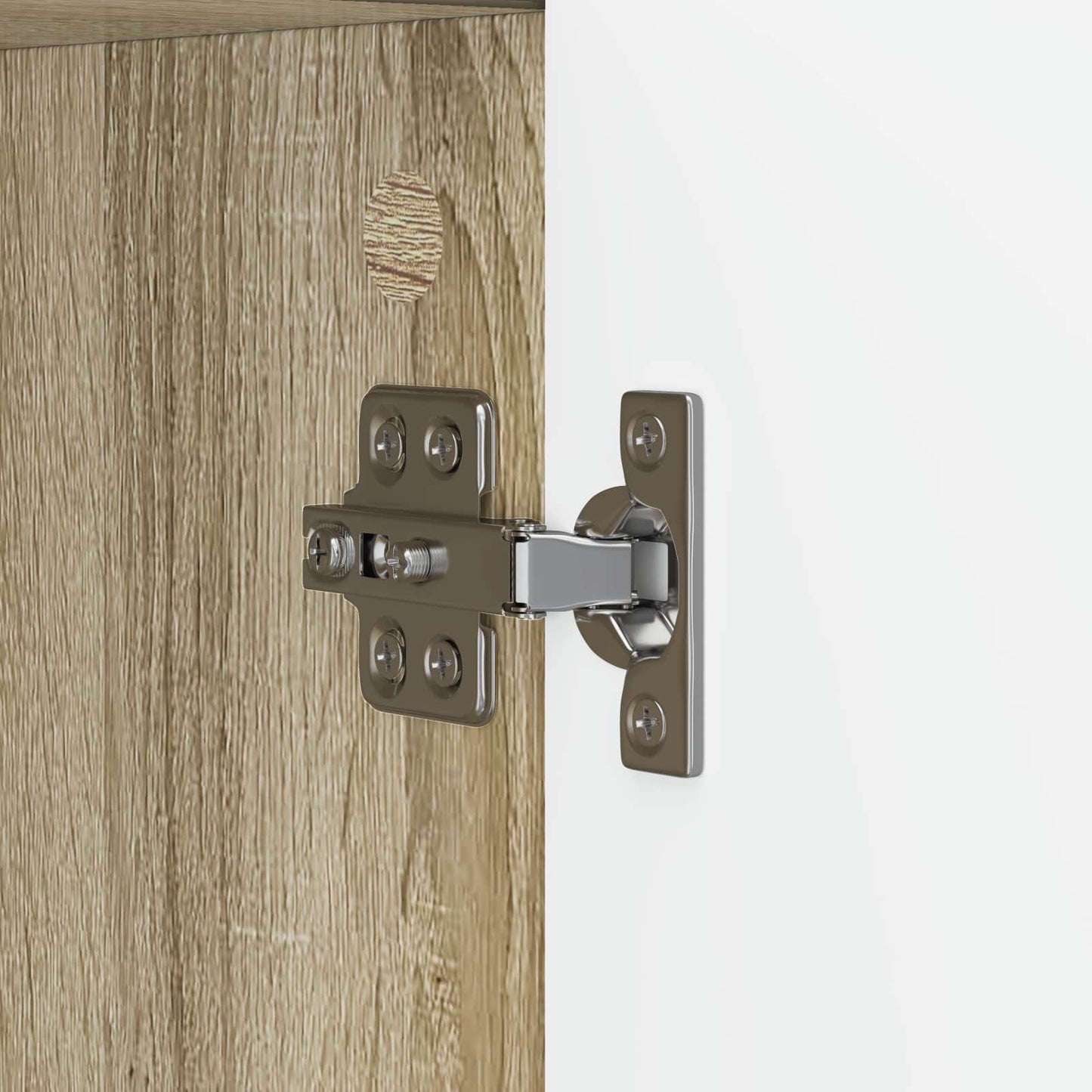 Dressoir Sonoma Eiken 89 x 34,5 x 77 cm Bewerkt hout