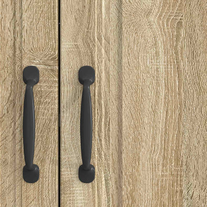 Dressoir Sonoma Eiken 89 x 34,5 x 77 cm Bewerkt hout