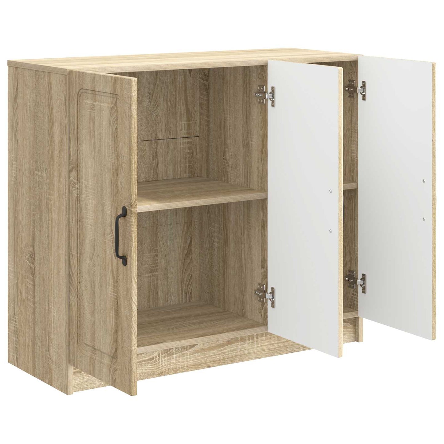 Dressoir Sonoma Eiken 89 x 34,5 x 77 cm Bewerkt hout