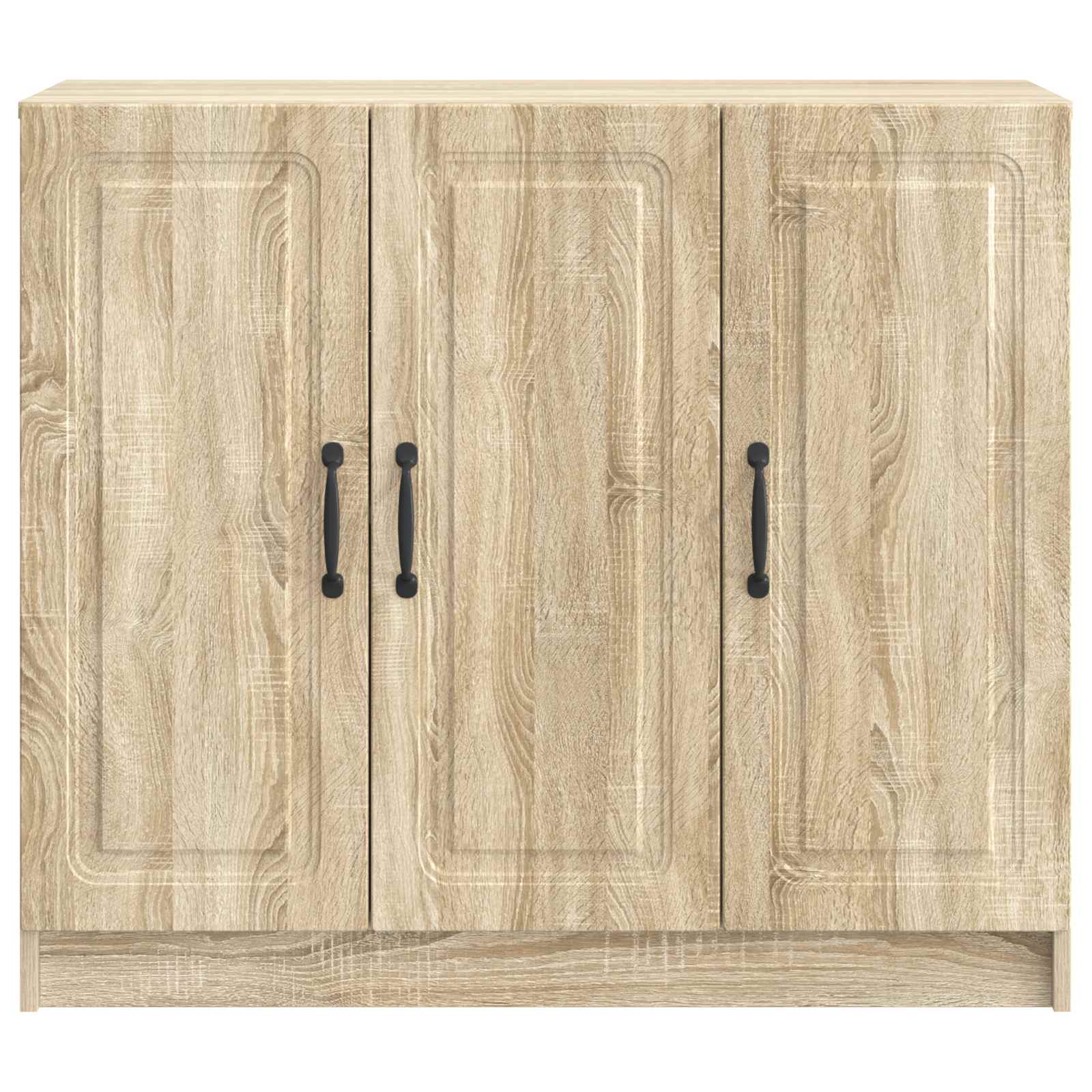 Dressoir Sonoma Eiken 89 x 34,5 x 77 cm Bewerkt hout