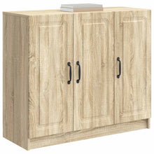 Dressoir Sonoma Eiken 89 x 34,5 x 77 cm Bewerkt hout