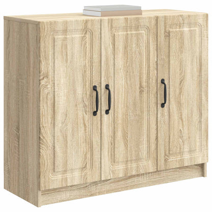 Dressoir Sonoma Eiken 89 x 34,5 x 77 cm Bewerkt hout