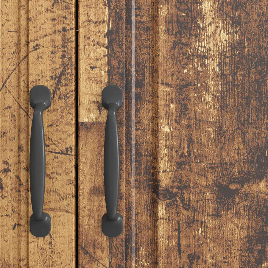 Dressoir Oud hout 89 x 34,5 x 77 cm Bewerkt hout