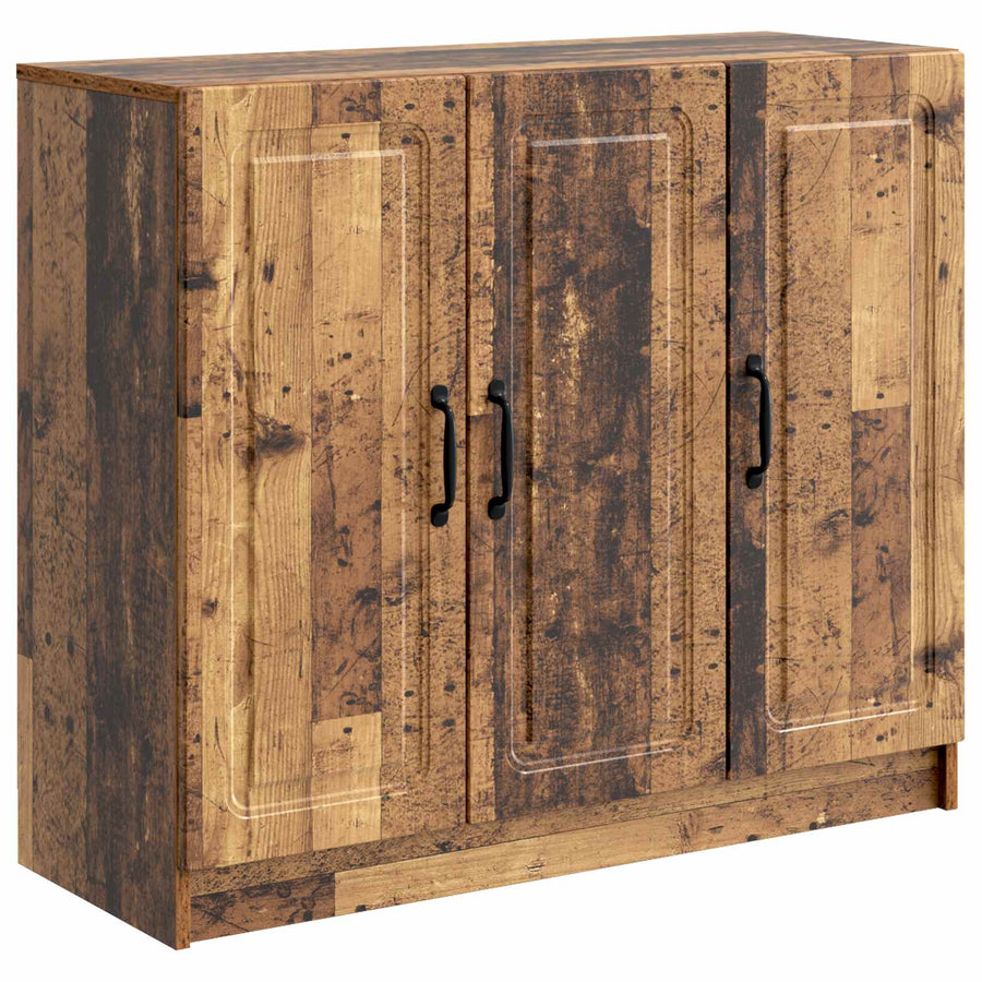 Dressoir Oud hout 89 x 34,5 x 77 cm Bewerkt hout