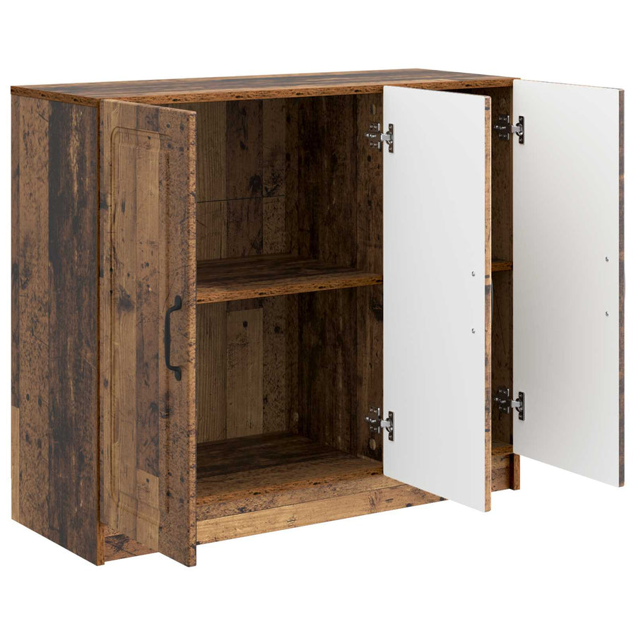 Dressoir Oud hout 89 x 34,5 x 77 cm Bewerkt hout