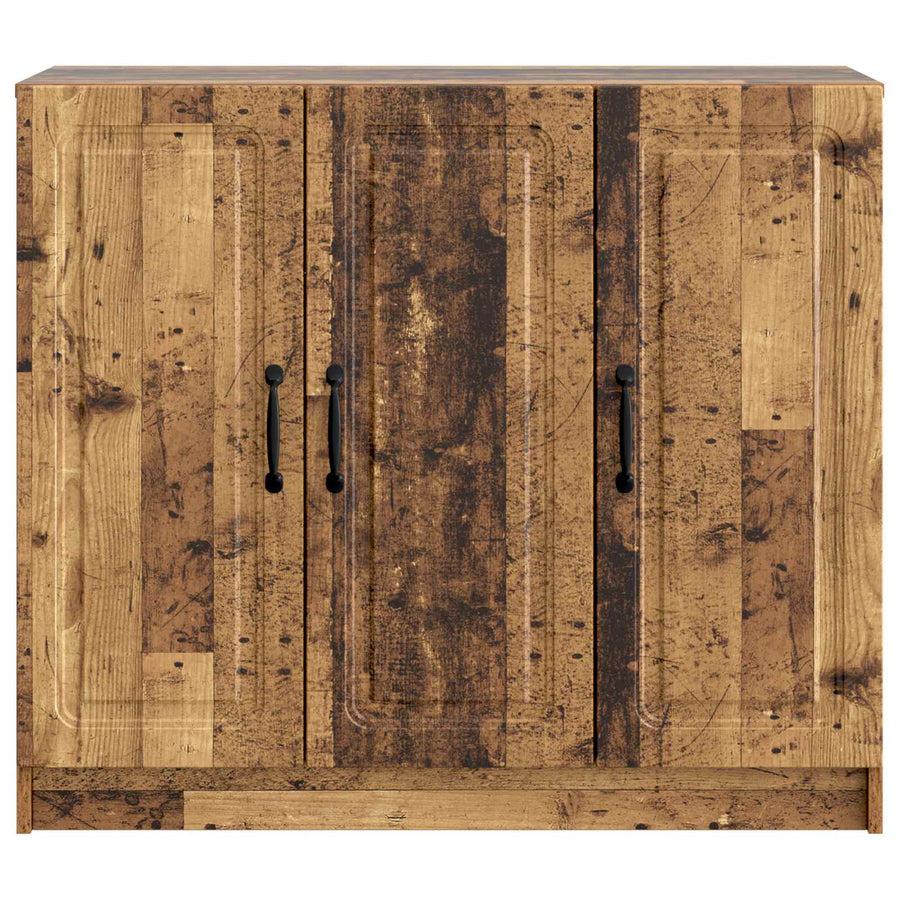 Dressoir Oud hout 89 x 34,5 x 77 cm Bewerkt hout