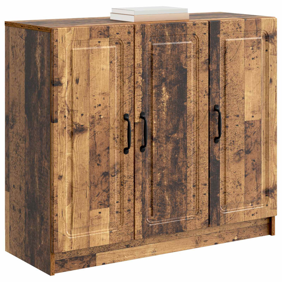 Dressoir Oud hout 89 x 34,5 x 77 cm Bewerkt hout
