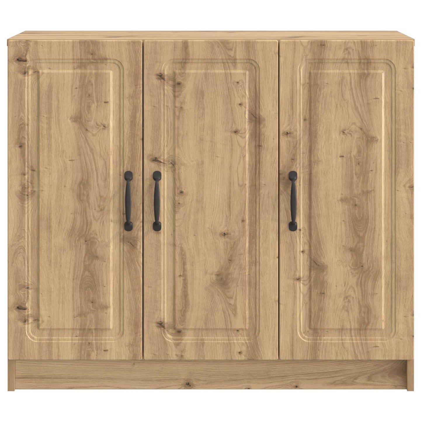 Dressoir Artisanaal eiken 89 x 34,5 x 77 cm Bewerkt hout