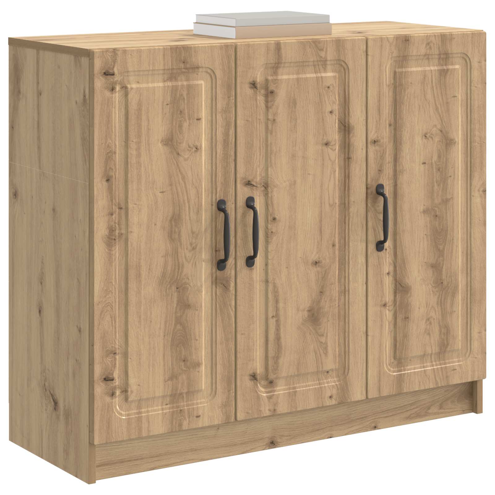 Dressoir Artisanaal eiken 89 x 34,5 x 77 cm Bewerkt hout