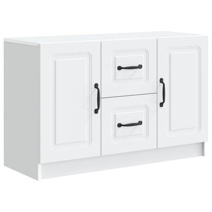 Dressoir met lade Wit 89 x 34,5 x 57 cm Bewerkt hout