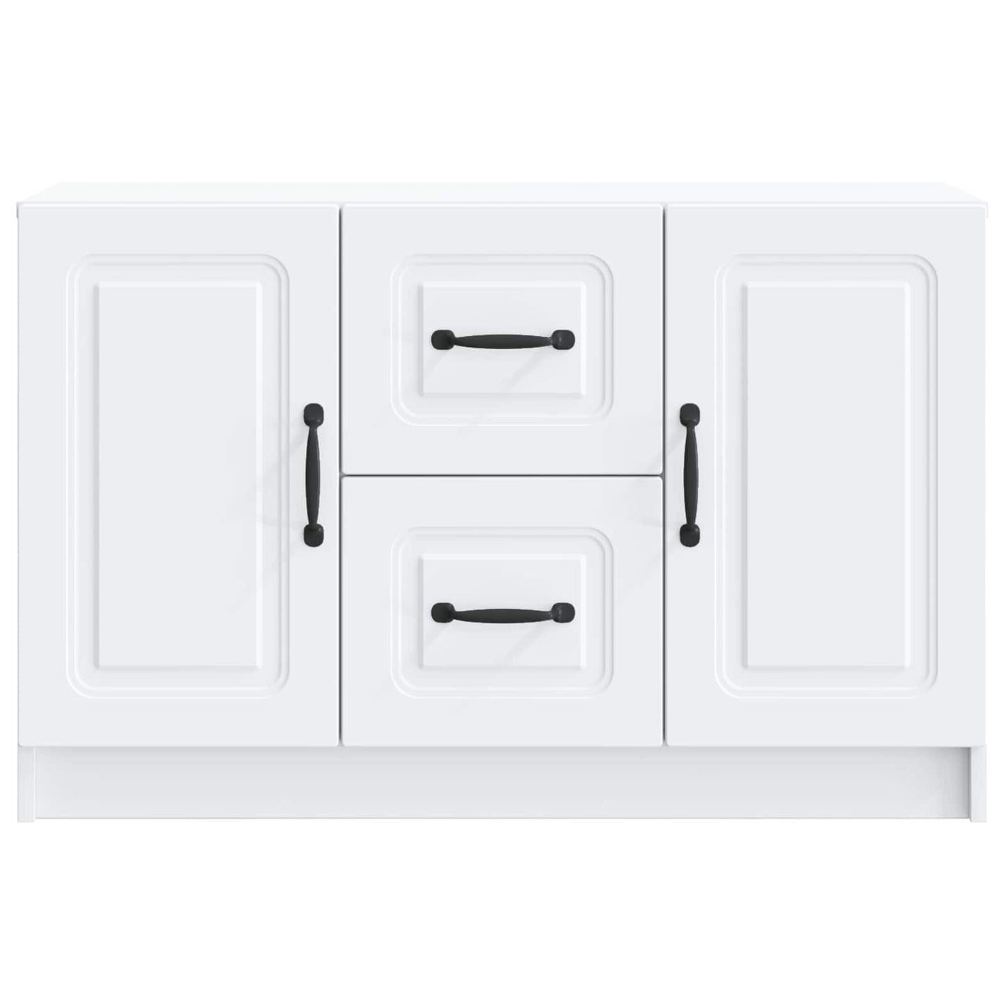 Dressoir met lade Wit 89 x 34,5 x 57 cm Bewerkt hout