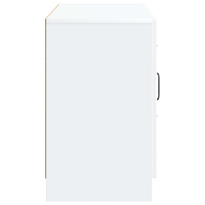 Dressoir met lade Wit 89 x 34,5 x 57 cm Bewerkt hout