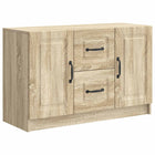 Dressoir Sonoma Eiken 89x34,5x57 cm bewerkt hout