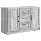 Sideboard with drawer Grey Sonoma 89 x 34.5 x 57 cm Engineered wood