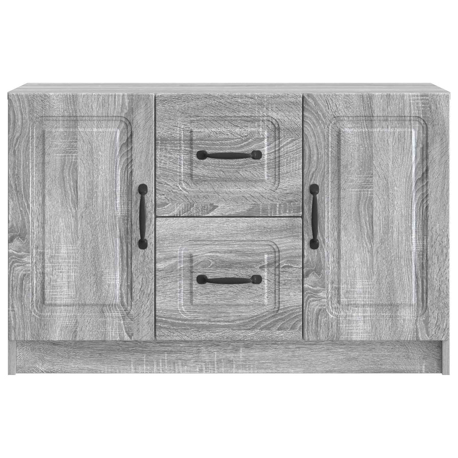 Dressoir met lade Grijs sonoma 89 x 34,5 x 57 cm Bewerkt hout