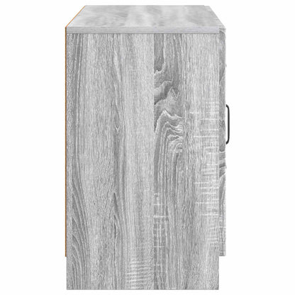 Dressoir met lade Grijs sonoma 89 x 34,5 x 57 cm Bewerkt hout