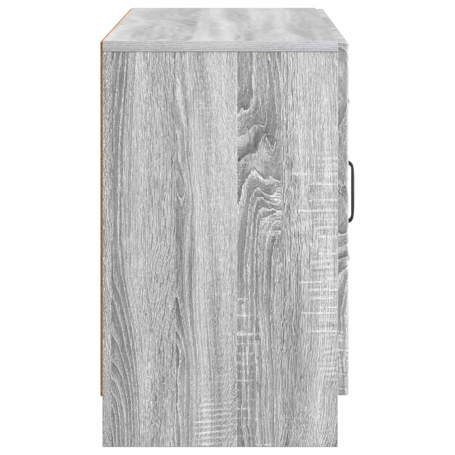 Dressoir met lade Grijs sonoma 89 x 34,5 x 57 cm Bewerkt hout