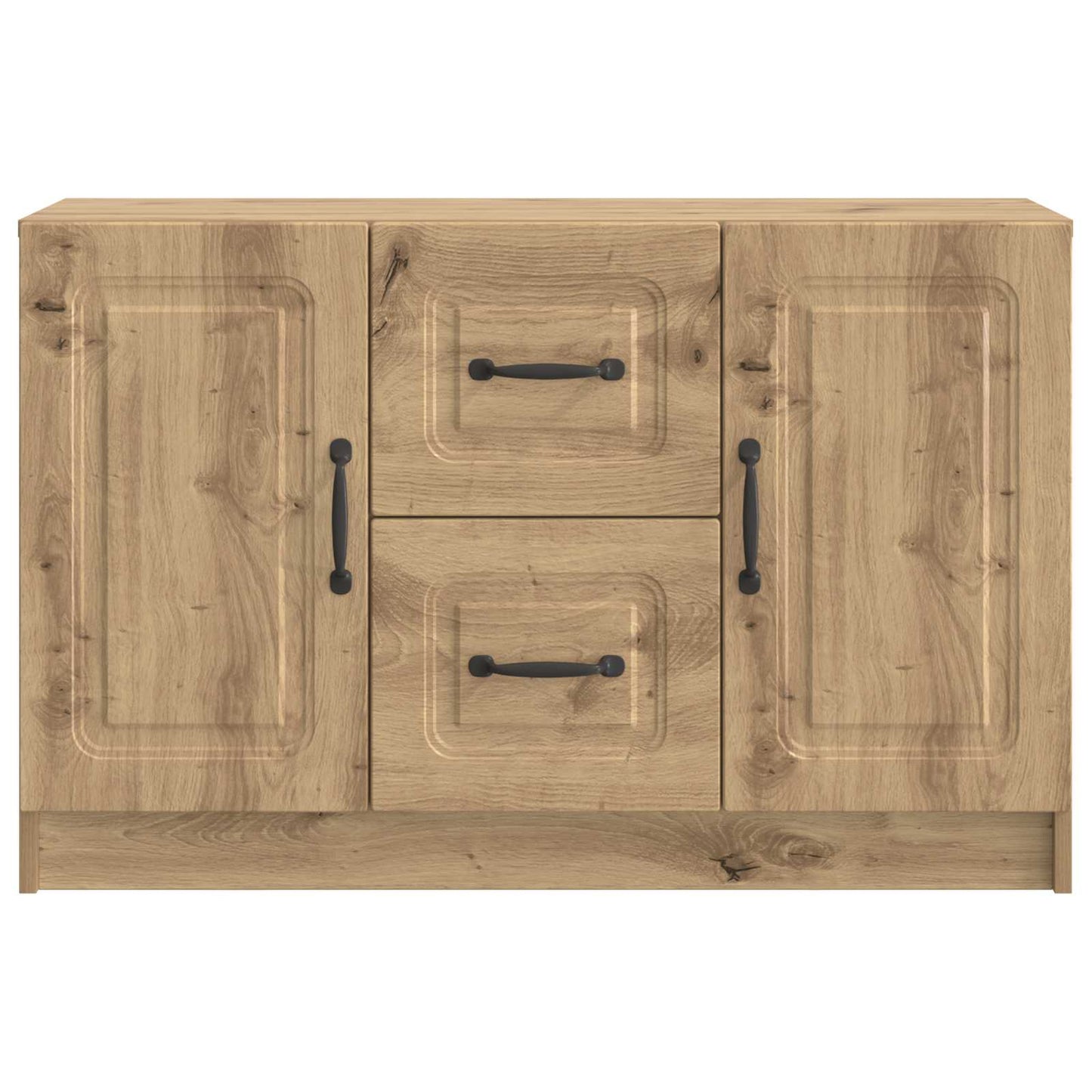 Dressoir Artisanaal eiken 89 x 34,5 x 57 cm Bewerkt hout
