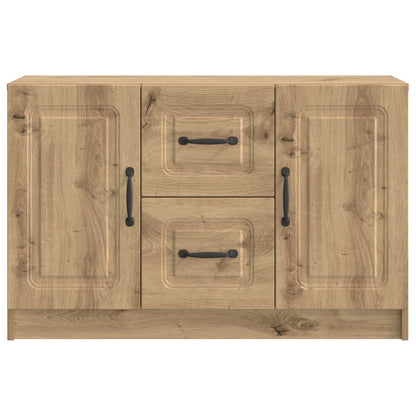 Dressoir Artisanaal eiken 89 x 34,5 x 57 cm Bewerkt hout
