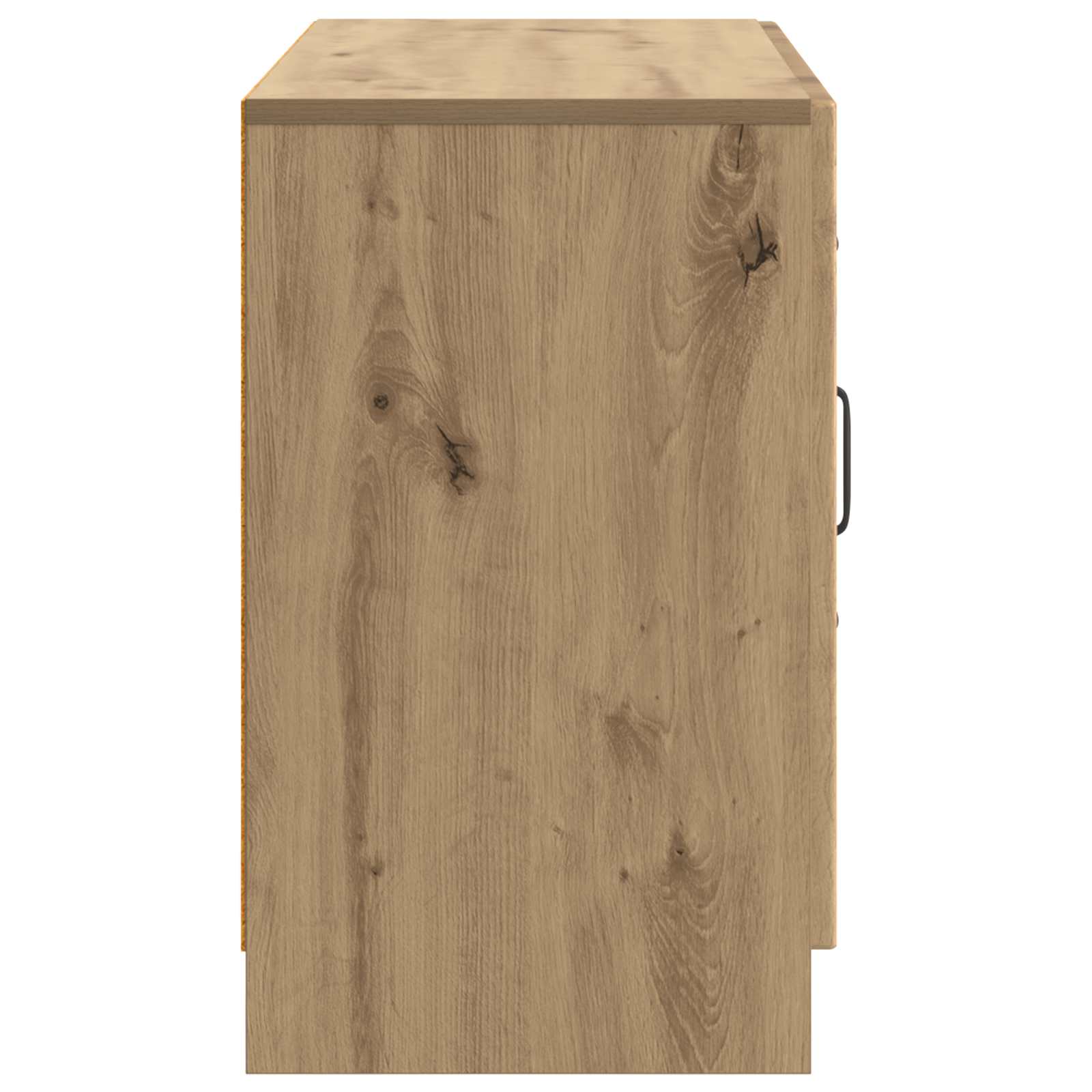 Dressoir Artisanaal eiken 89 x 34,5 x 57 cm Bewerkt hout