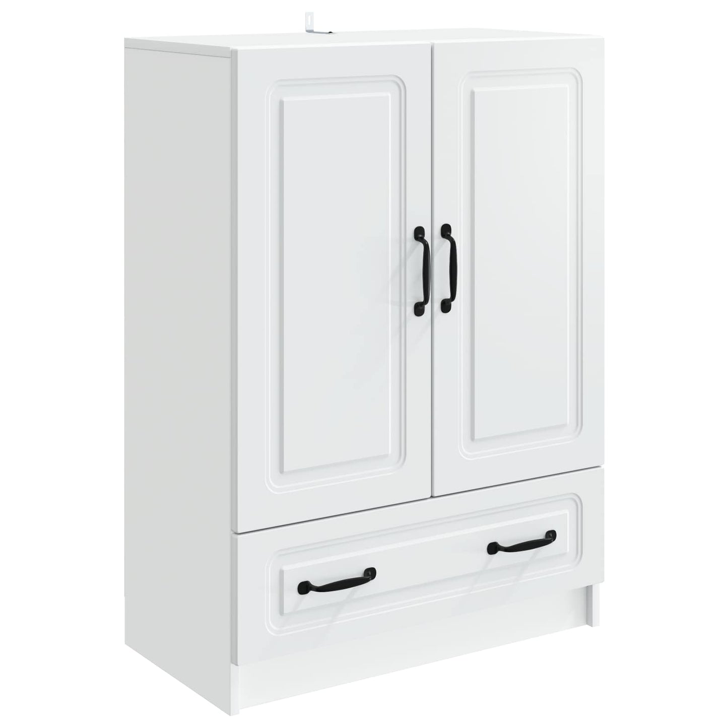 Dressoir met lade Wit 66 x 34,5 x 92 cm Bewerkt hout
