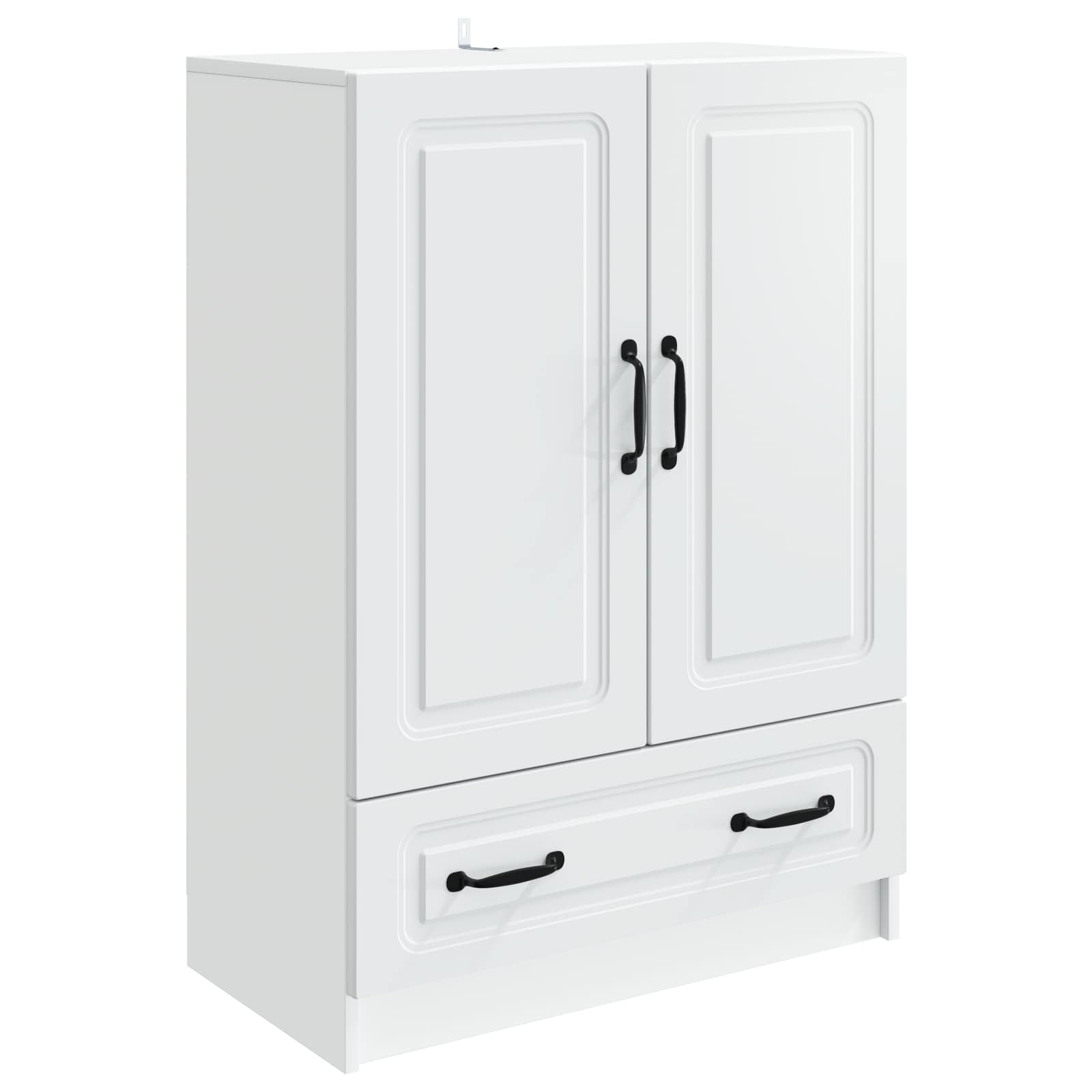 Dressoir met lade Wit 66 x 34,5 x 92 cm Bewerkt hout