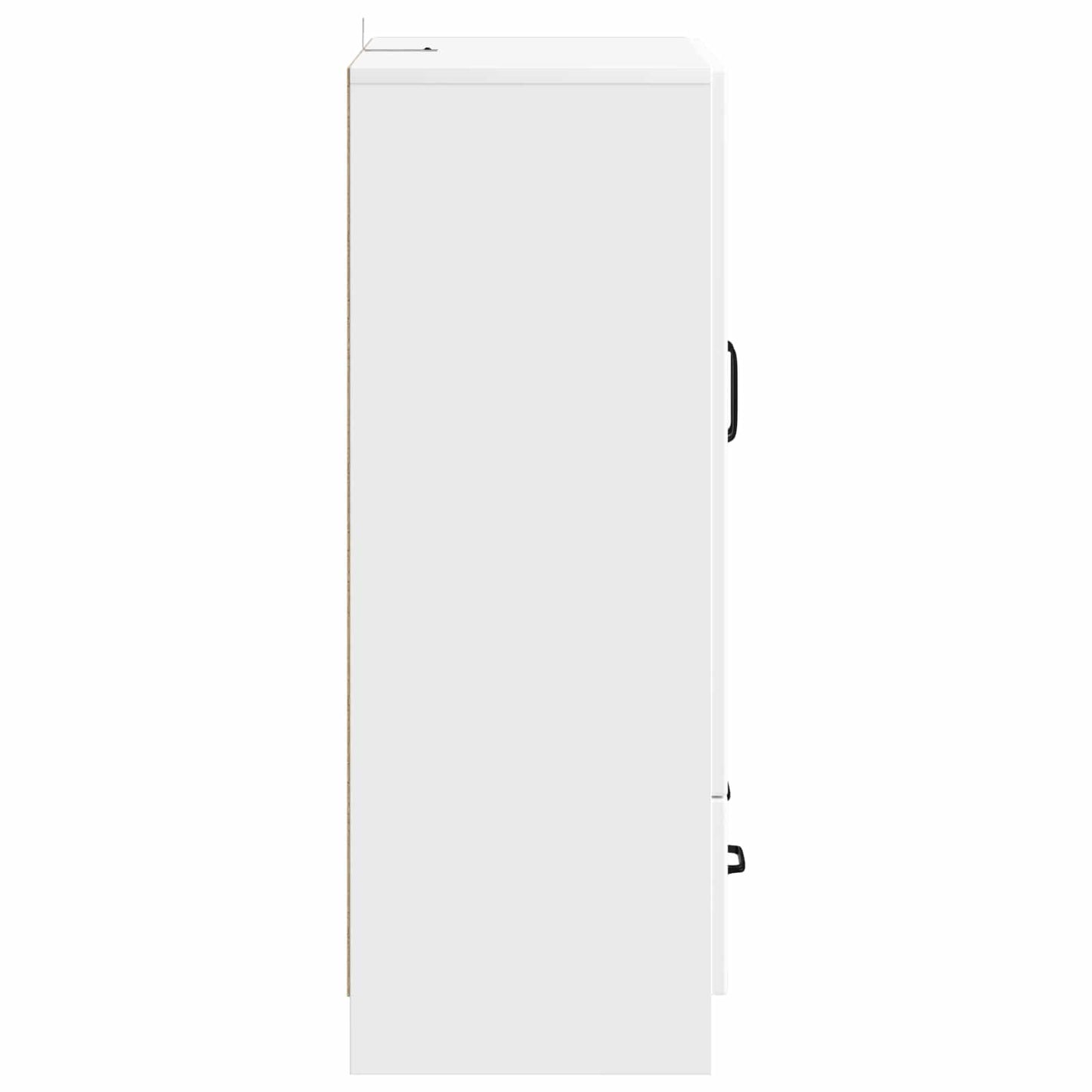 Dressoir met lade Wit 66 x 34,5 x 92 cm Bewerkt hout