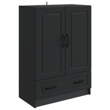 Dressoir met lade Zwart 66 x 34,5 x 92 cm Bewerkt hout