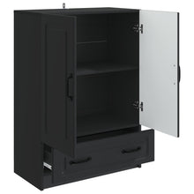 Dressoir met lade Zwart 66 x 34,5 x 92 cm Bewerkt hout
