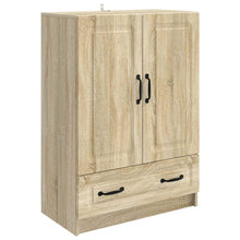 Dressoir met lade Sonoma Eiken 66 x 34,5 x 92 cm Bewerkt hout