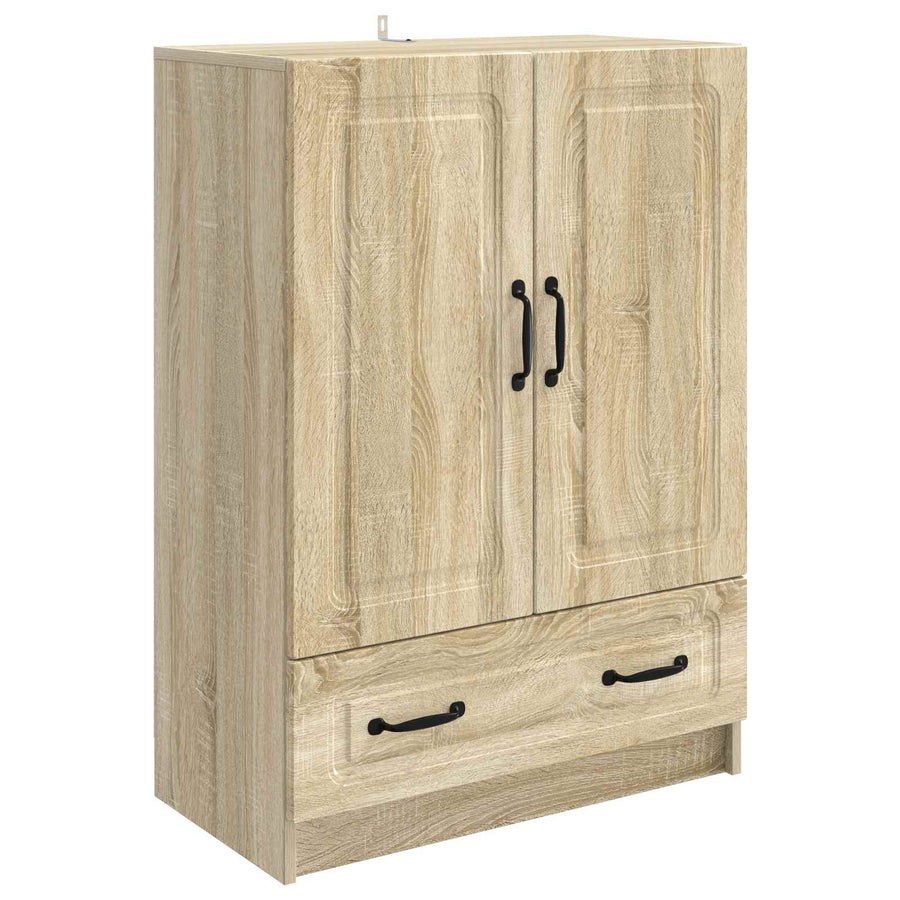 Dressoir met lade Sonoma Eiken 66 x 34,5 x 92 cm Bewerkt hout