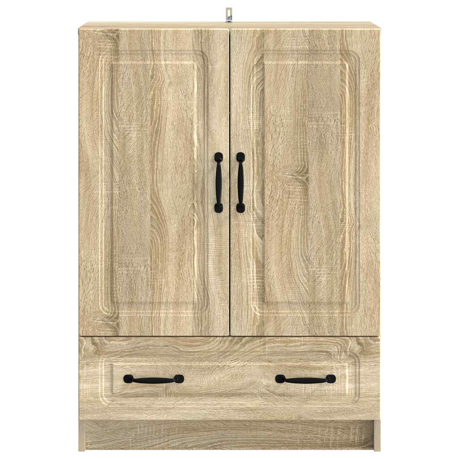 Dressoir met lade Sonoma Eiken 66 x 34,5 x 92 cm Bewerkt hout