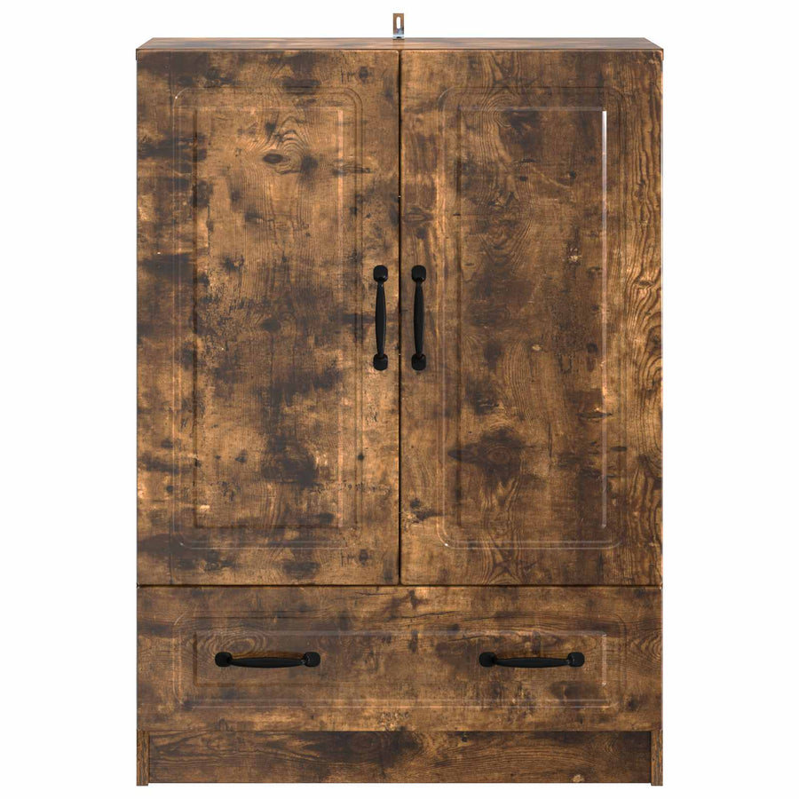 Dressoir met lade Gerookt eiken 66 x 34,5 x 92 cm Bewerkt hout