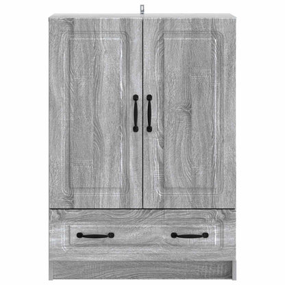 Dressoir met lade Grijs sonoma 66 x 34,5 x 92 cm Bewerkt hout