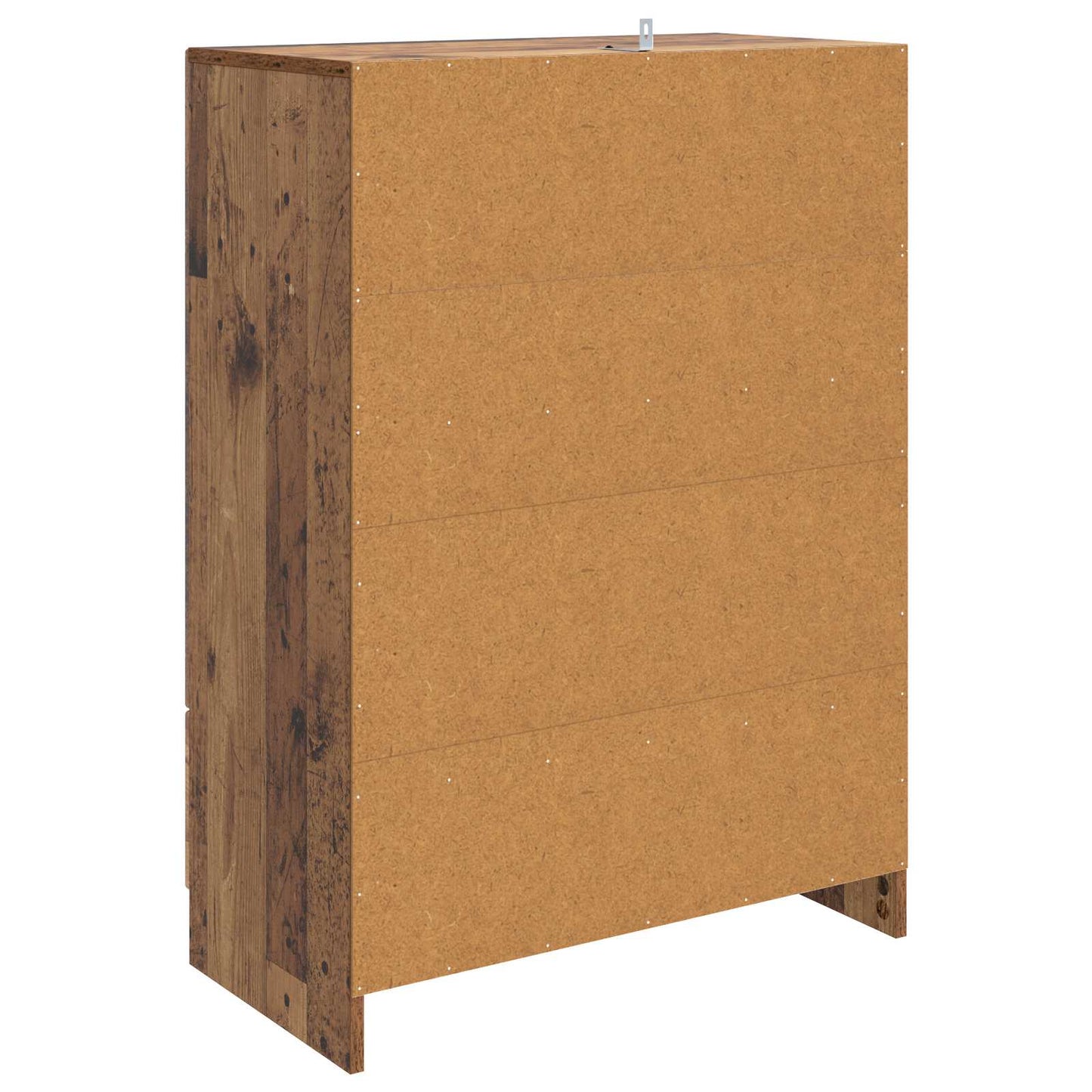 Dressoir met lade Oud hout 66 x 34,5 x 92 cm Bewerkt hout