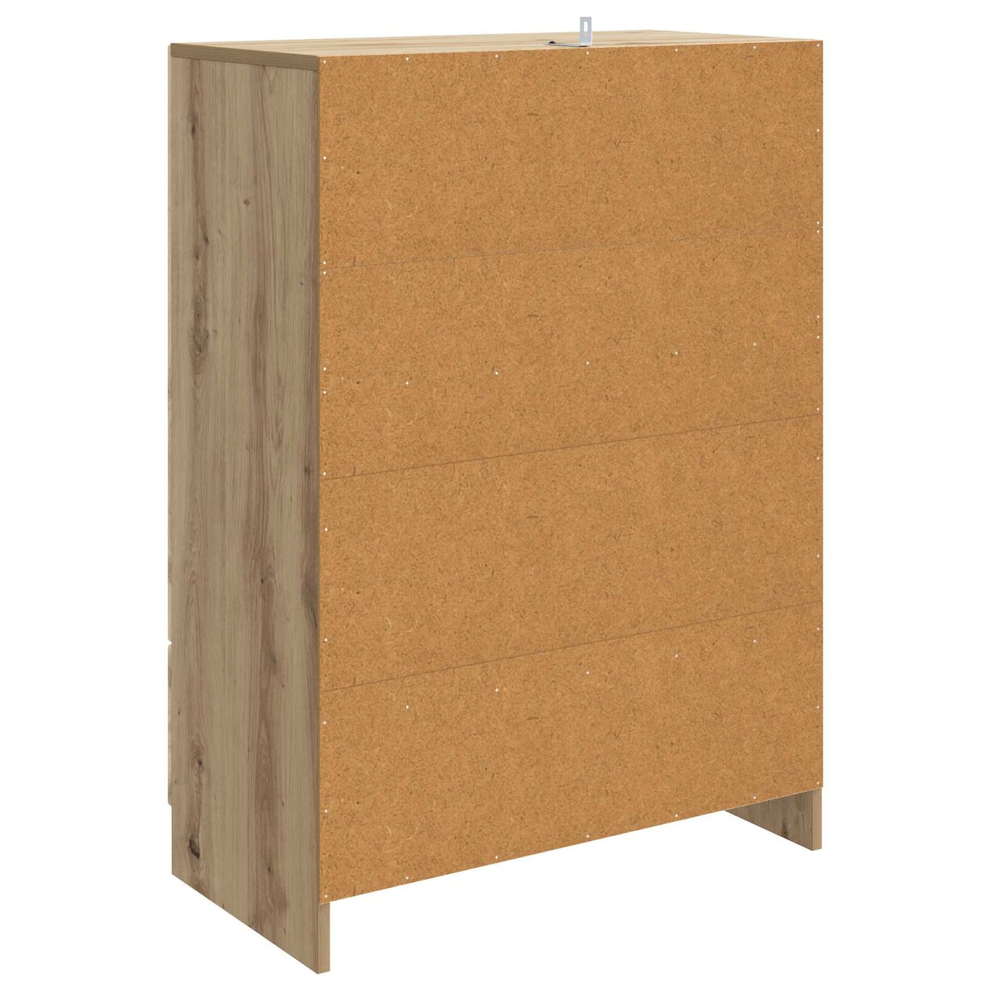 Dressoir Artisanaal eiken 66 x 34,5 x 92 cm Bewerkt hout