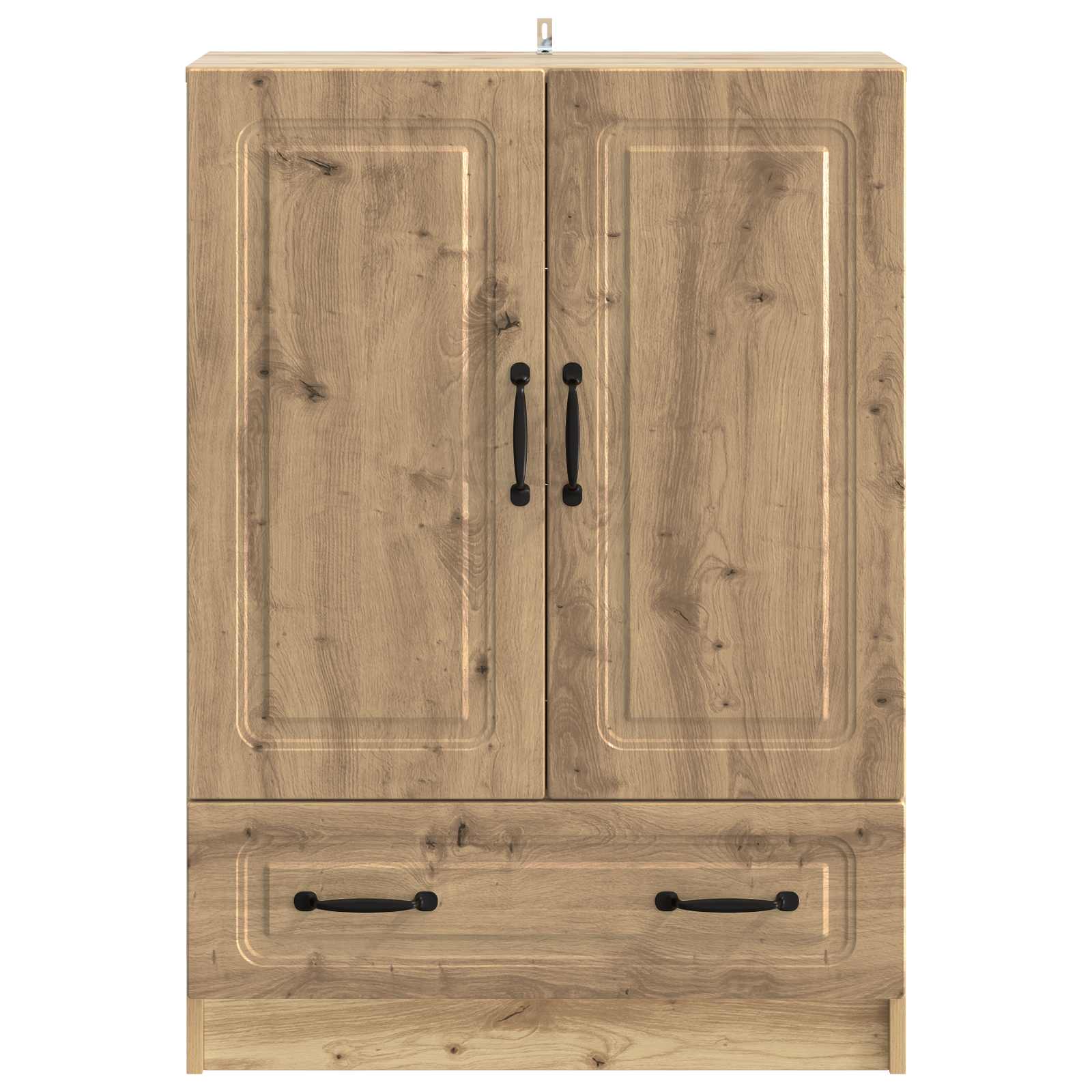 Dressoir Artisanaal eiken 66 x 34,5 x 92 cm Bewerkt hout