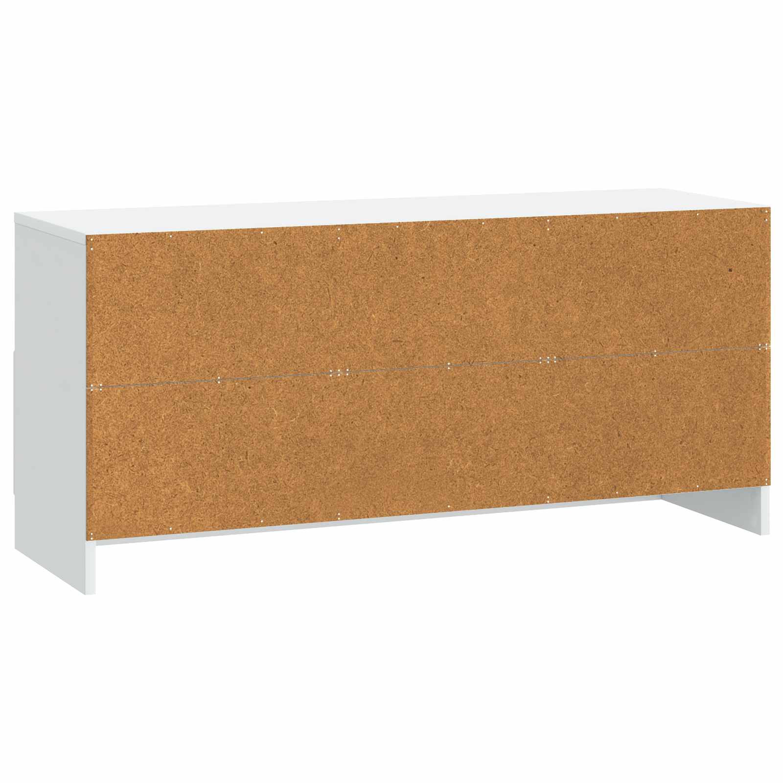 TV-kast met lade Wit 102 x 34,5 x 47 cm Bewerkt hout