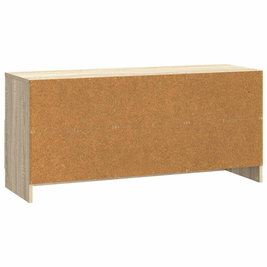 TV-kast met lade Sonoma Eiken 102 x 34,5 x 47 cm Bewerkt hout