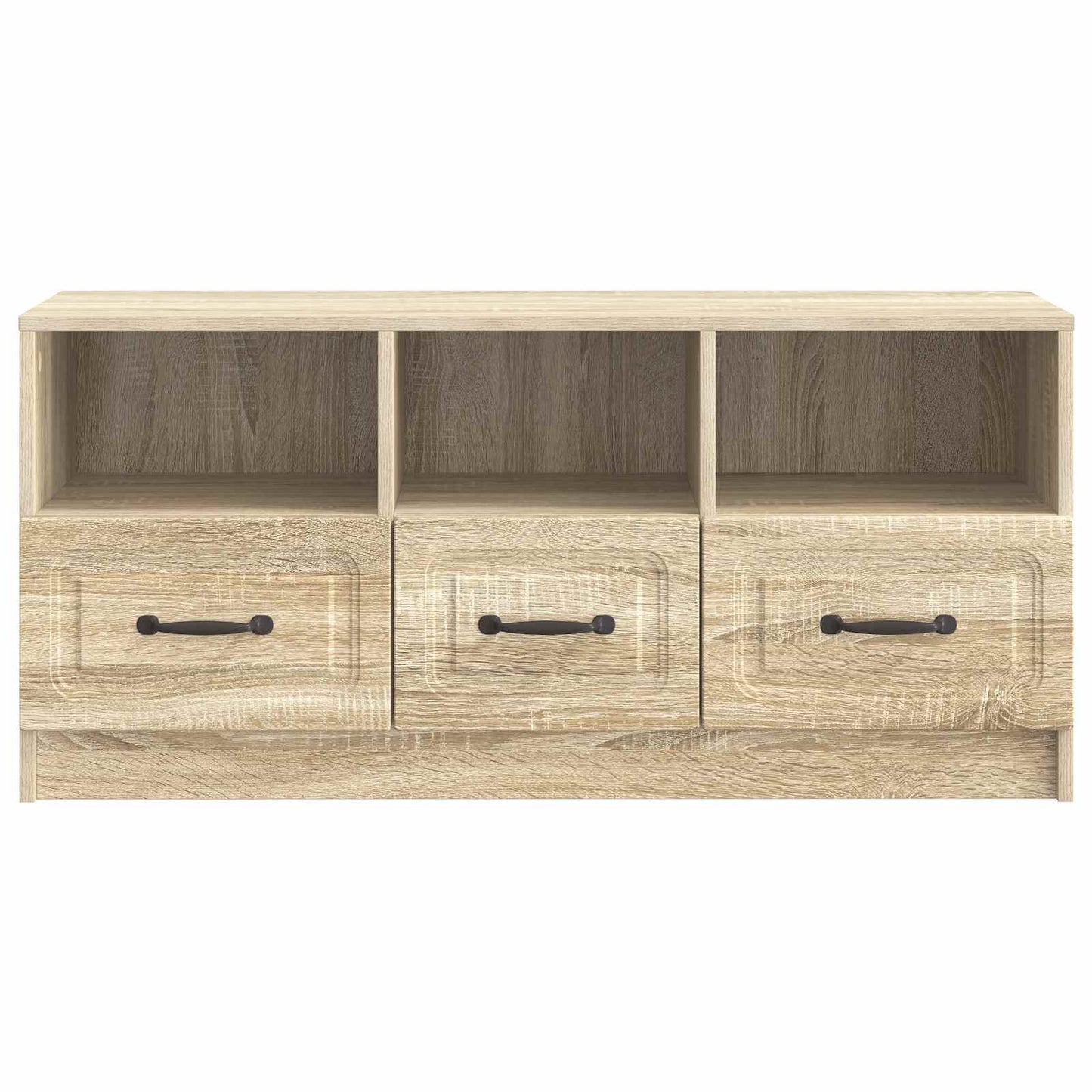 TV-kast met lade Sonoma Eiken 102 x 34,5 x 47 cm Bewerkt hout